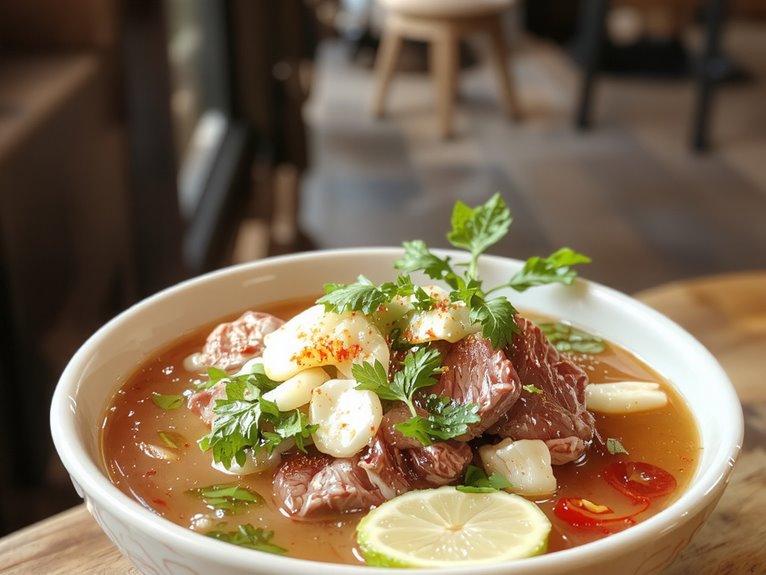 aromatic vietnamese noodle soup