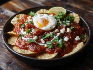 authentic mexican breakfast dish