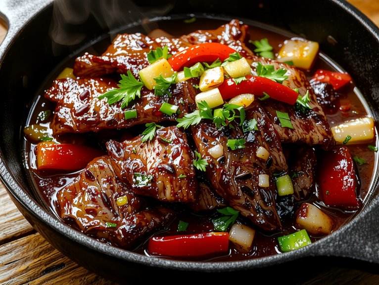 beef and pepper delight