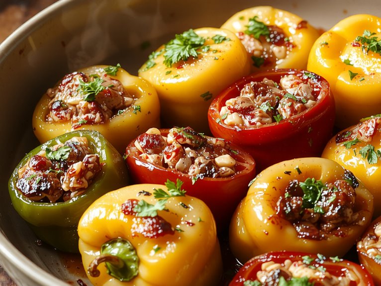 bell peppers stuffed perfectly