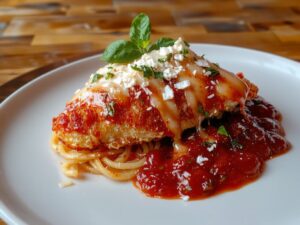 cheesy italian chicken dish