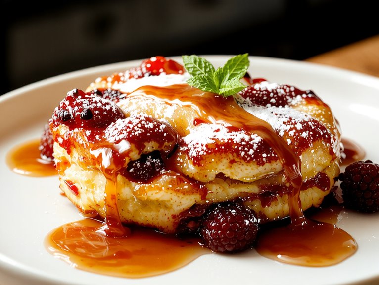 classic custardy bread pudding