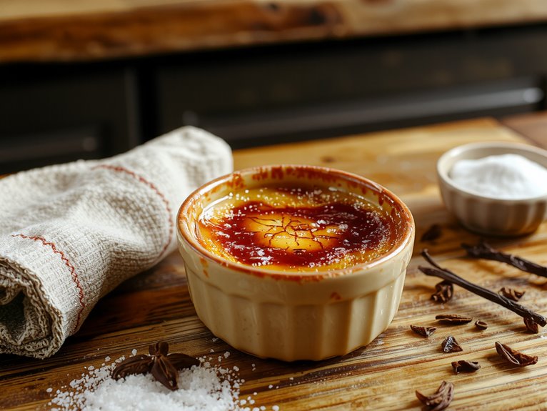 classic french custard dessert