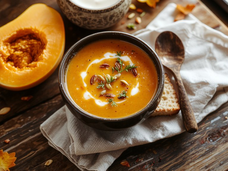 creamy autumn comfort soup