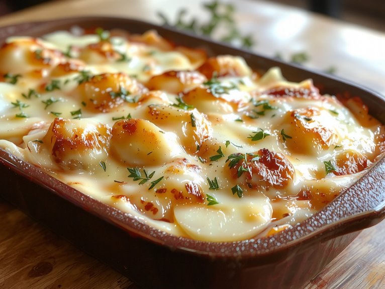 creamy baked potato dish