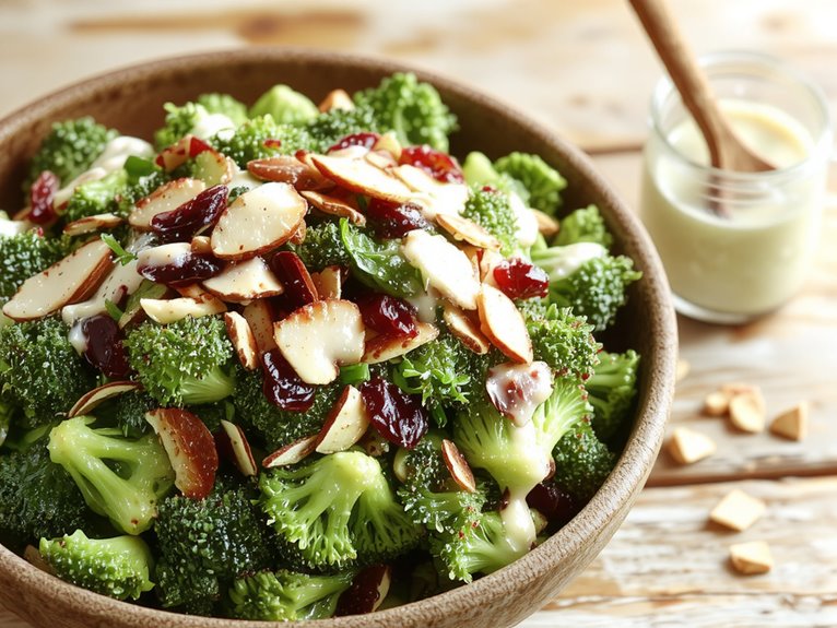 creamy broccoli salad recipe