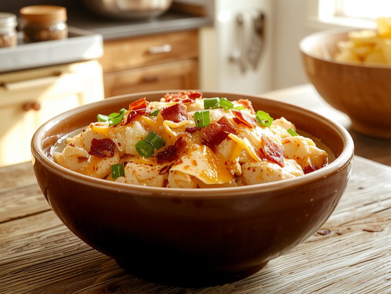 creamy cheesy chicken dish