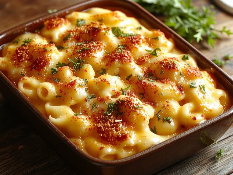 creamy cheesy comfort food