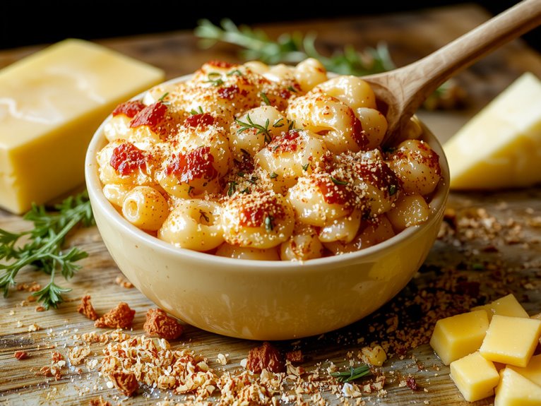 creamy cheesy family comfort