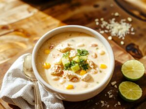 creamy chicken chili dish