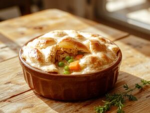 creamy chicken pie recipe