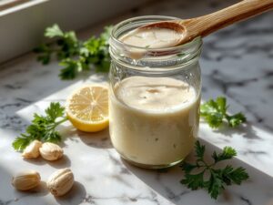 creamy garlic parmesan dressing