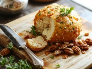 creamy homemade cheese ball