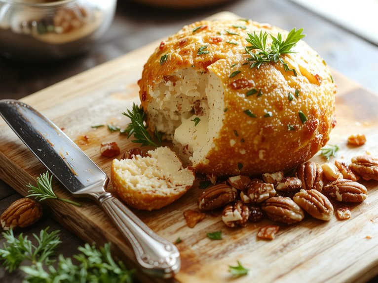creamy homemade cheese ball