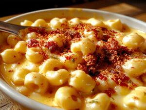 creamy homemade macaroni cheese