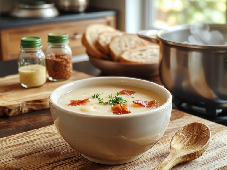 creamy homemade potato soup