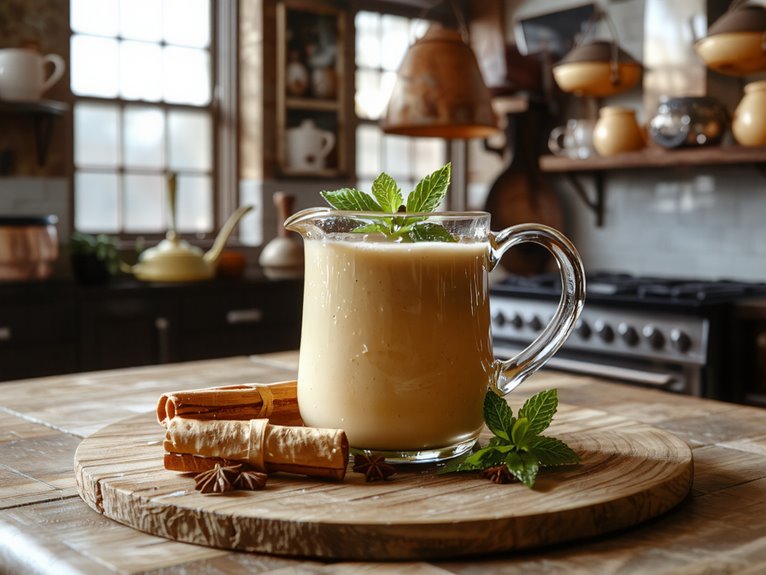 creamy puerto rican eggnog