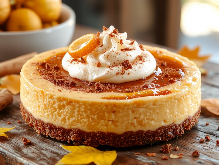 creamy pumpkin cheesecake perfection