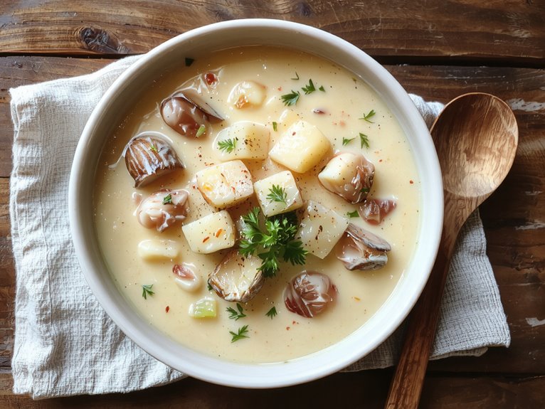 creamy seafood soup recipe