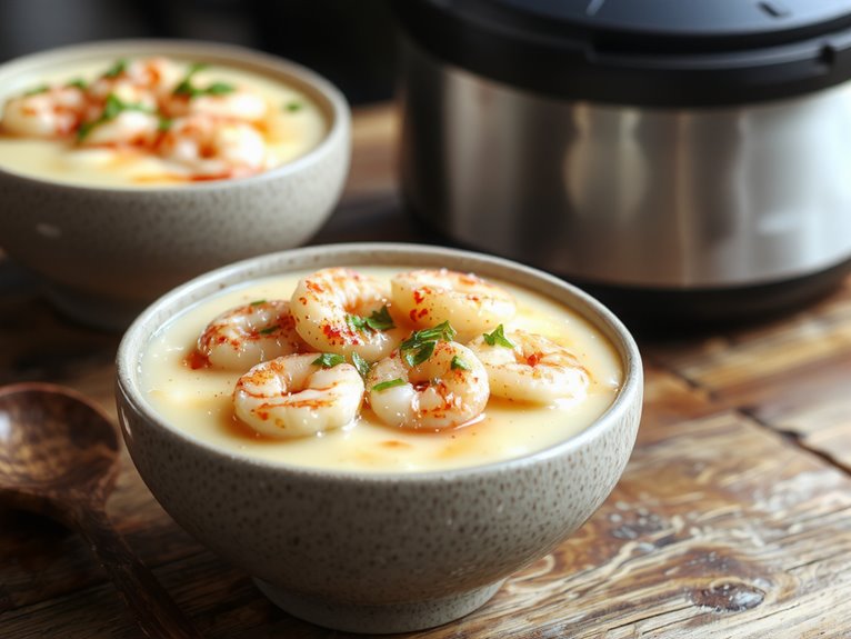 creamy southern shrimp dish