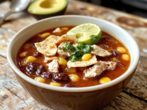 creamy spicy chicken soup