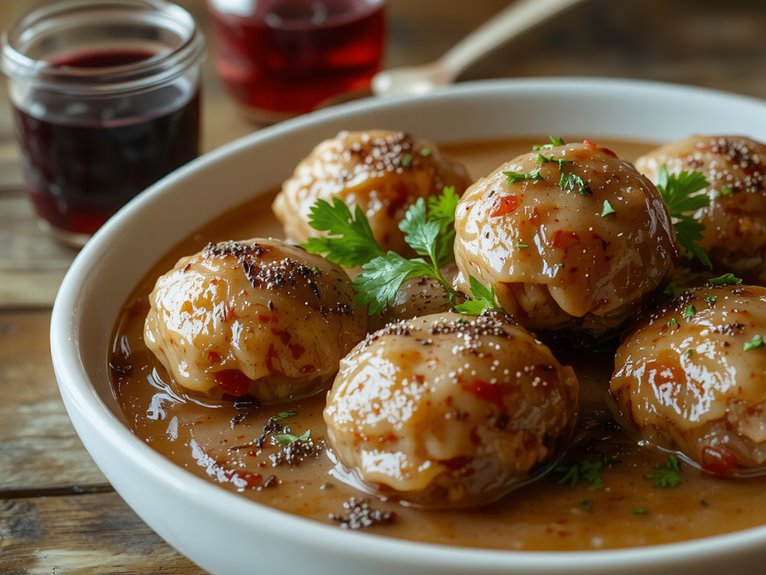 creamy swedish meatball comfort