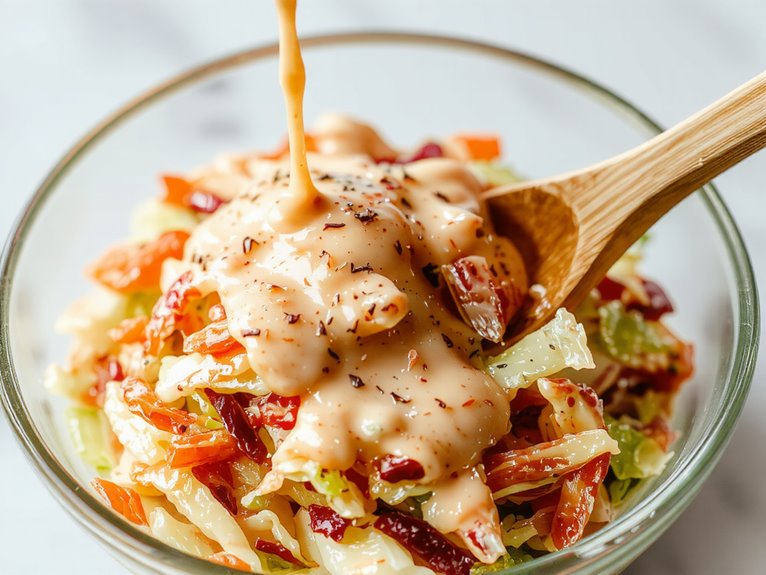 creamy tangy salad condiment
