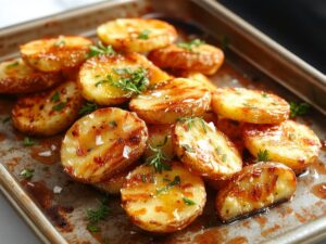 crispy golden roasted potatoes
