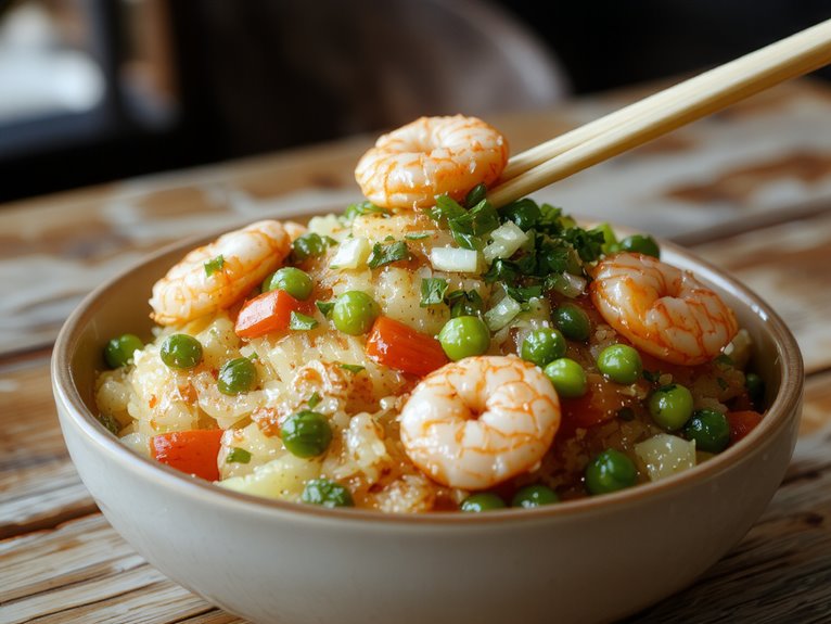 delicious homemade fried rice