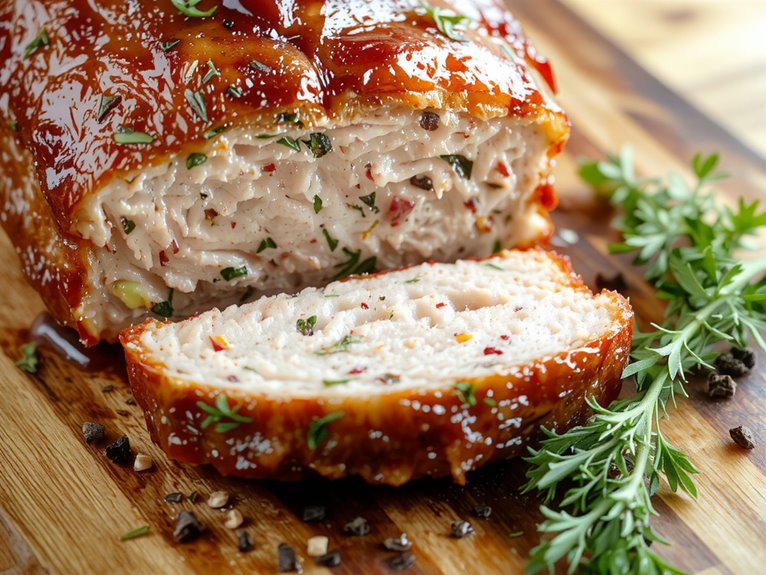 delicious homemade turkey meatloaf