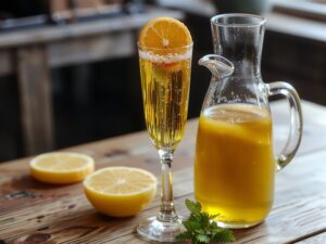 easy festive brunch cocktail