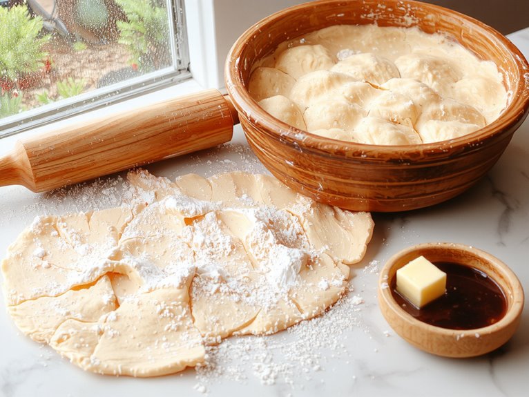 flaky buttery pastry dough