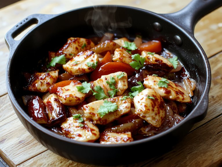 flavorful homemade chicken fajitas