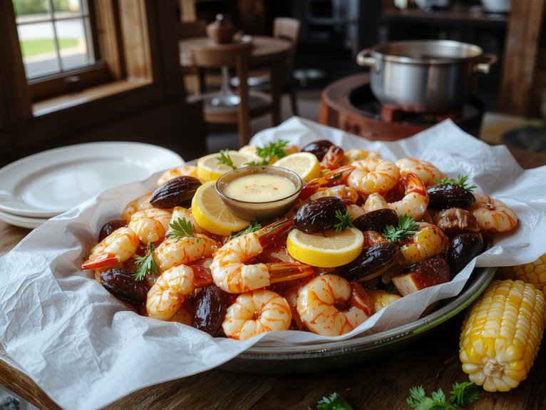 flavorful seafood boil feast
