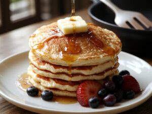 fluffy breakfast morning treat