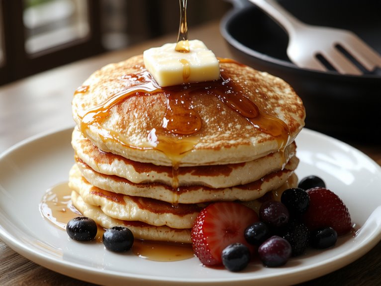 fluffy breakfast morning treat