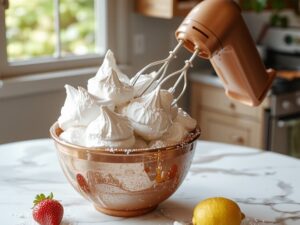 fluffy sweet egg whites