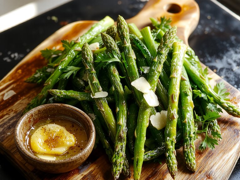 fresh asparagus culinary delight
