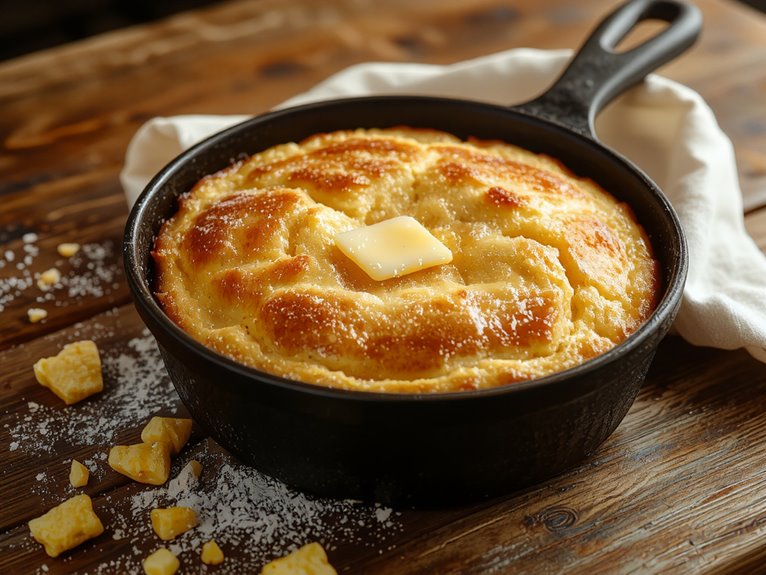 golden crust cornbread recipe