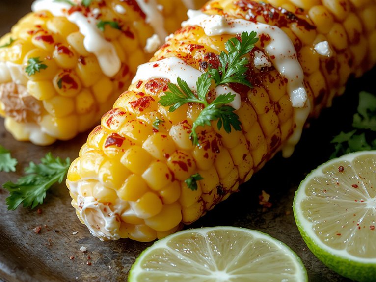 grilled mexican street corn