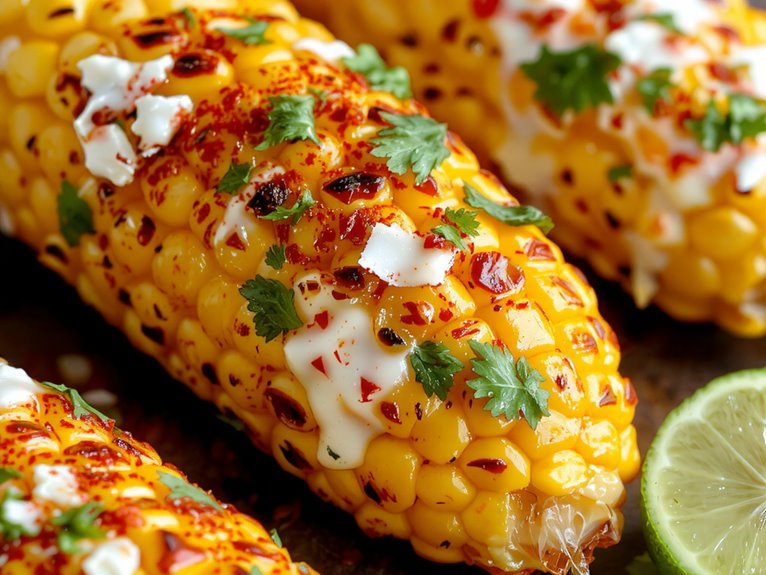 grilled mexican street corn