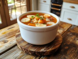 hearty vegetable based soup