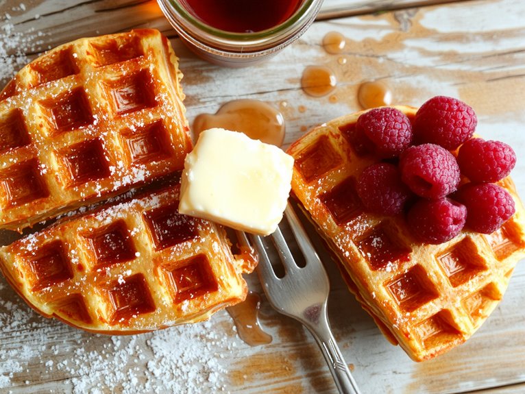 homemade belgian waffle recipe