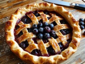 homemade blueberry pie recipe