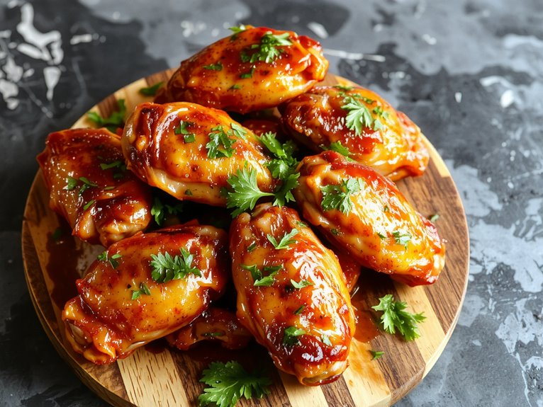 juicy crispy chicken wings