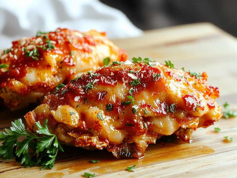 juicy crispy fried chicken