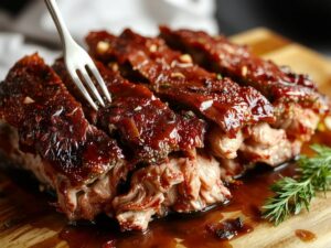 juicy slow cooked beef