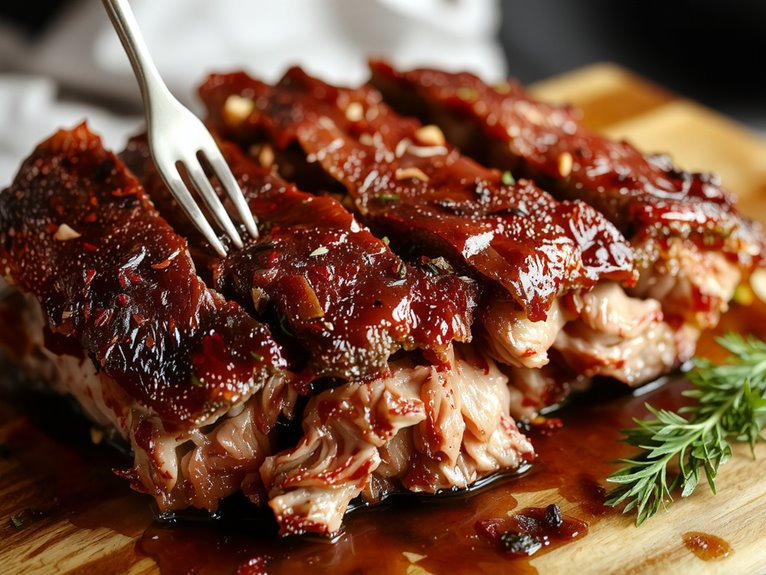 juicy slow cooked beef