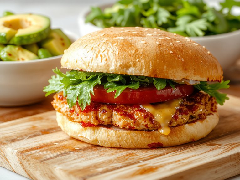 lean protein turkey burgers