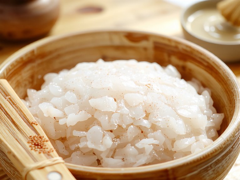 perfect sticky sushi rice